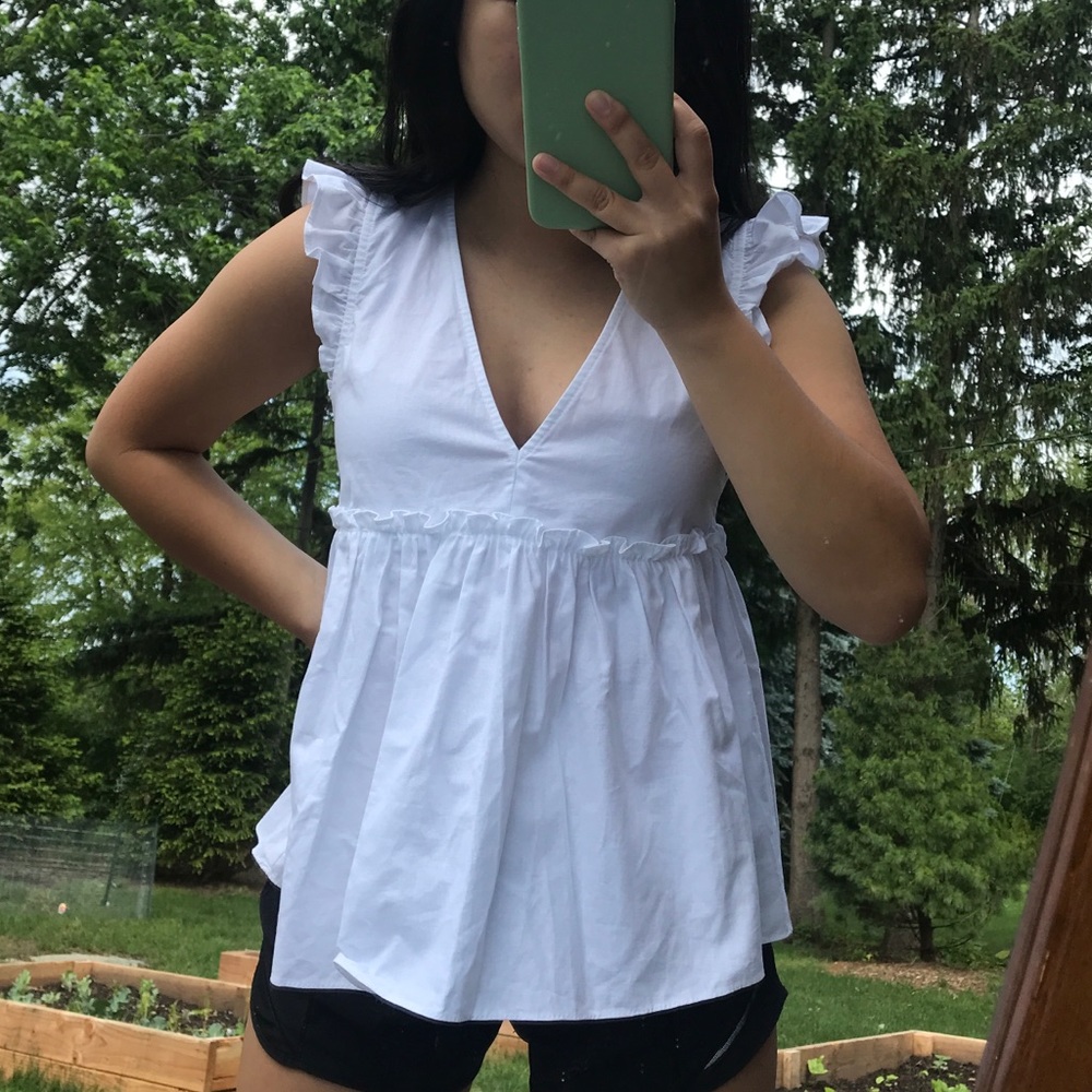Zara Ruffle Top